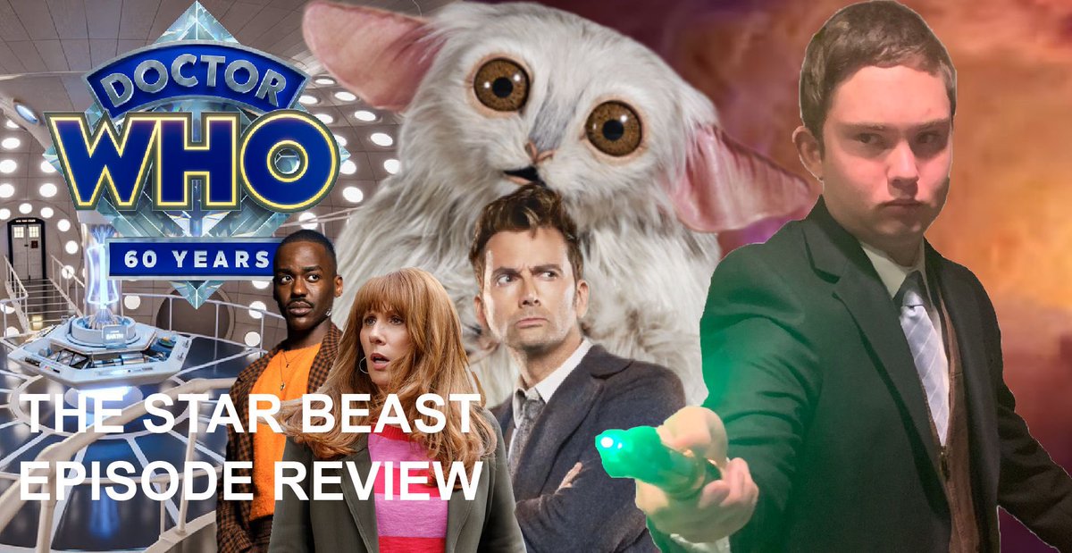 Teab02YT's tweet photo. The episode was pretty good! Not perfect but I have good hopes for the next two! Check out my review on my channel!

#doctorwho #drwho #russeltdavies #rtd #davidtennant #catherinetate #tenthdoctor #fourteenthdoctor #donnanoble #beepthemeep #tardis #dalek #davros https://t.co/5ib6EuzeGs