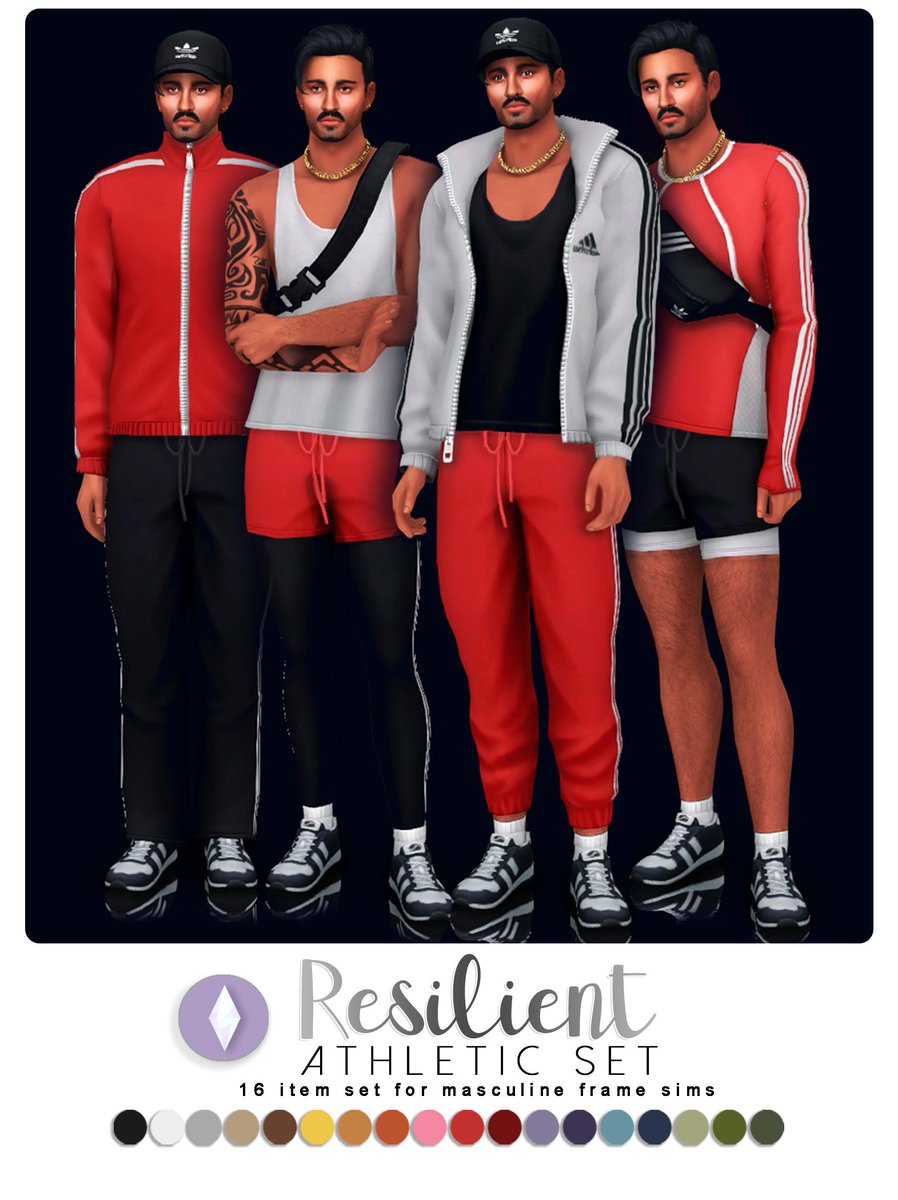 Resilient Athletic Set 🤍
I know it's been awhile, but I hope this makes up for the lost time. As always, have fun!
#TheSims4 #TS4CC

Available for everyone! Download here: patreon.com/posts/resilien…