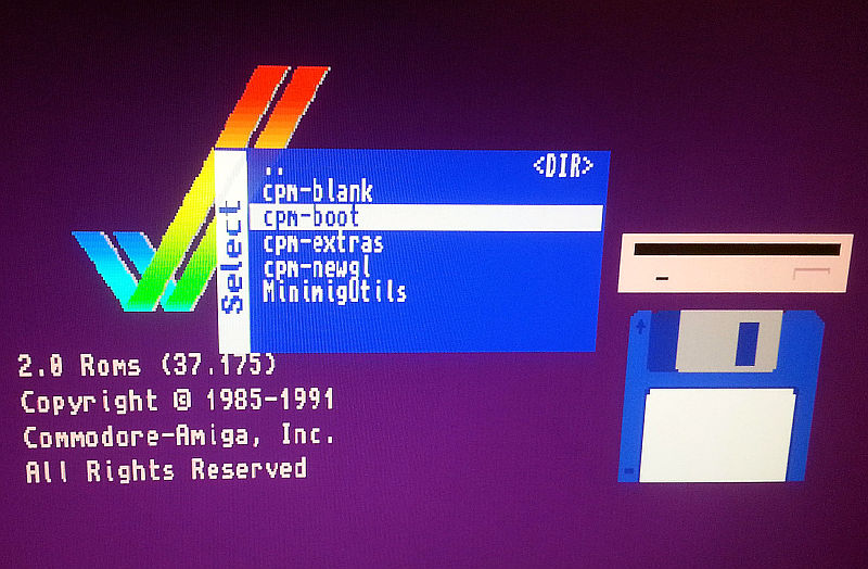 guidol70's tweet photo. #AMIGA #CPM68K from https://t.co/XHNTfRq9Q4
does run fine on a #MiST #FPA with
AMIGA #Minimig AGA #Core ;) https://t.co/onJLkidDTJ