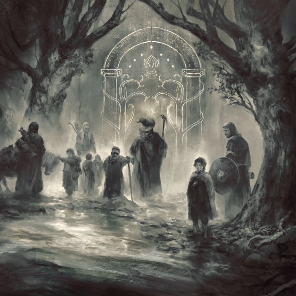 JRRTolkien's tweet photo. Speak friend and enter. https://t.co/lSiYEh1NU2