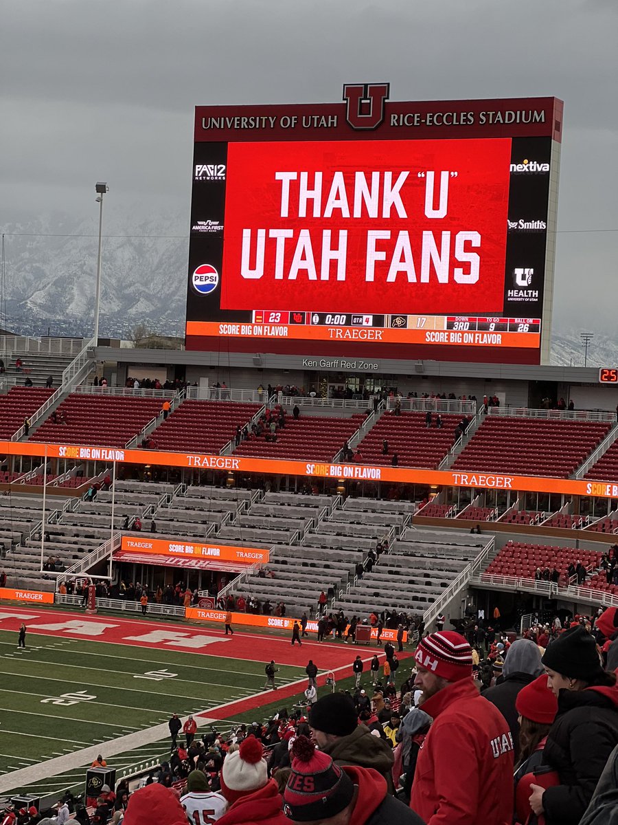 Thanks for the memories @pac12 a win in our final home game of this season was awesome #UtesGameday #22forever #GoUtes #Familyon3 #TheMarshallUtahFamily #UtesWin #LightTheU