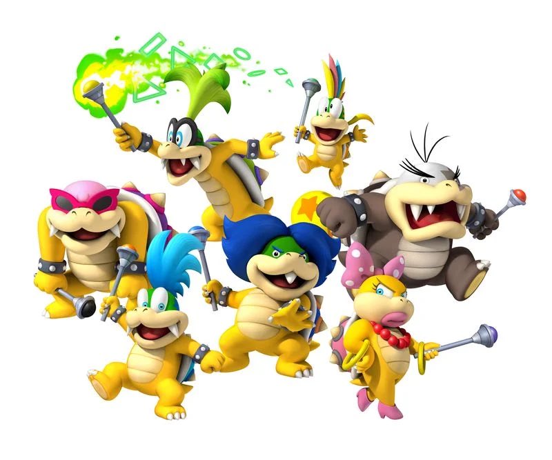 EdwardSabaVO's tweet photo. Who would you want to voice the Koopalings if they appear in the Super Mario Bros Movie sequel? https://t.co/6xhT4UbeOU