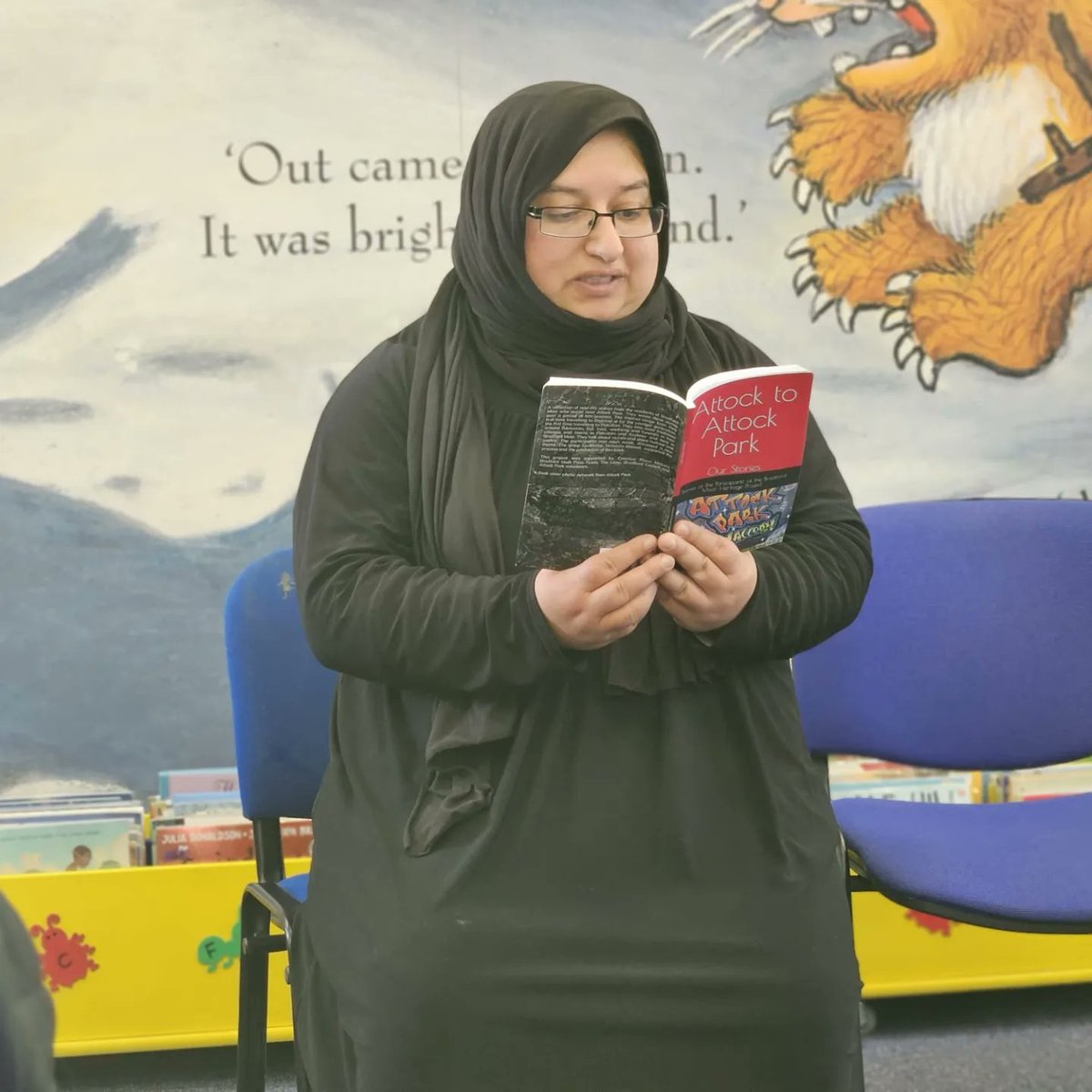 The book launch of Attock to Attock Park was heartwarming.  Funny, sad, and unique experiences of twelve women from Bradford Moor talking about a range of topics from education to food, funerals, and poetry. The book is available from Amazon.