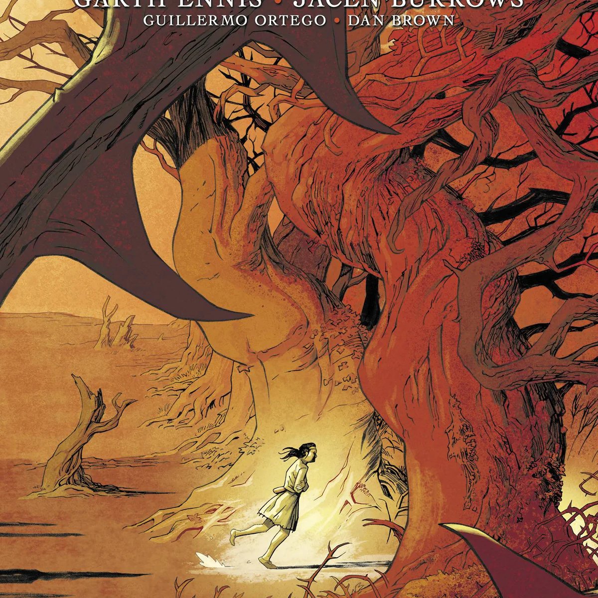 ArtsofUlthar's tweet image. Oo, new issue of The Ribbon Queen (written by Garth Ennis, Illustrated by Jacen Burrows). Looks like a backstory dump. Loving this title.