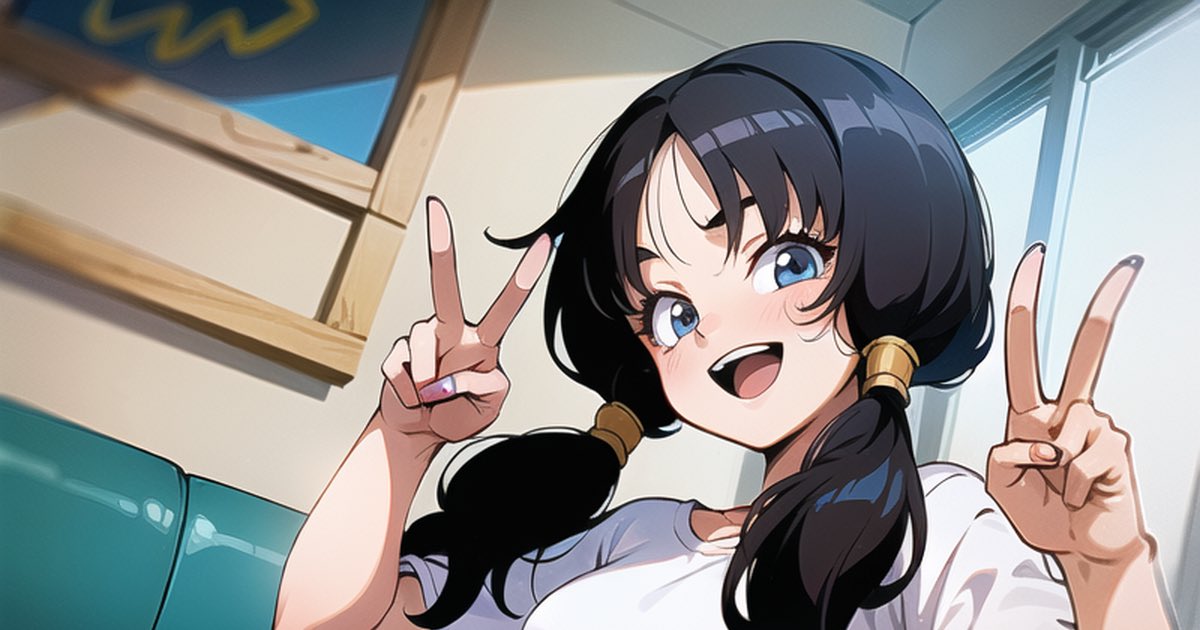 Videl and friends! tweet media