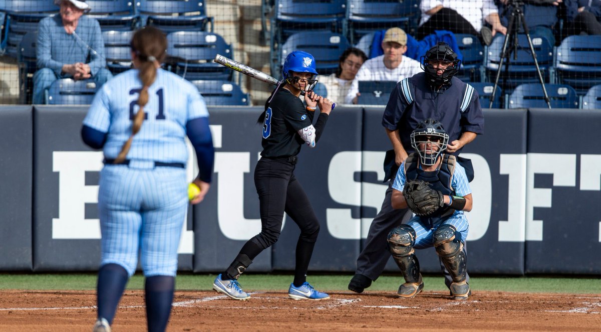While there is plenty of excitement in Provo for what’s ahead in new surroundings, no one will be happier to see 2024 arrive than center fielder Violet Zavodnik. 

<a href="/violetzavodnik/">Violet</a> x <a href="/byusoftball/">BYU Softball</a>

🔗 d1softball.com/2023-fall-repo…