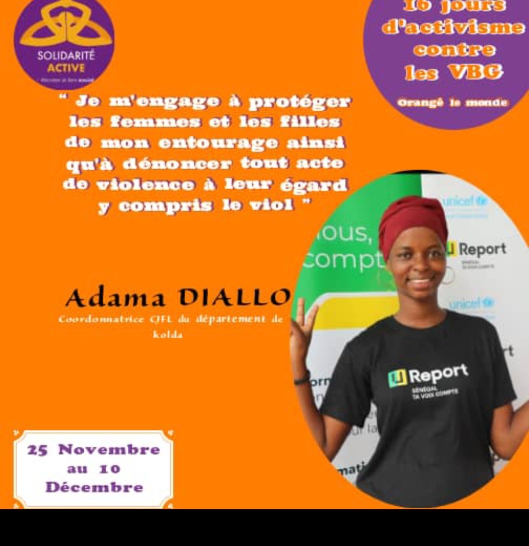 ADAMAsleader's tweet photo. Commençons bien les 16 jours d'activisme en s'engageant à mettre fin aux violences faites aux femmes.
@unicefsenegal @KKoisse @aminatatoureklk @sophiagueye2 @santegouv_sn @DiorBirima @PpjSenegal https://t.co/QHYiIPGHTu