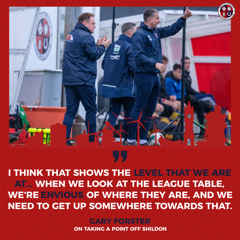 redcarathleticf's tweet photo. Forster reflects on the #Steelmenβs 1οΈβ£-1οΈβ£ draw with ππ€π§π’ππ§ league-leaders, Shildon. π
#UTS π΄π΅ #SHIvRED