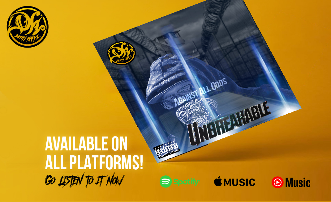 ''Live life and be un breakable and so un shakable, you were born to be capable''🎵 Available on all platforms:
open.spotify.com/intl-es/track/… 
music.apple.com/us/album/unbre… 
#Unbreakable #DirtyHappz #OutNow #HipHop