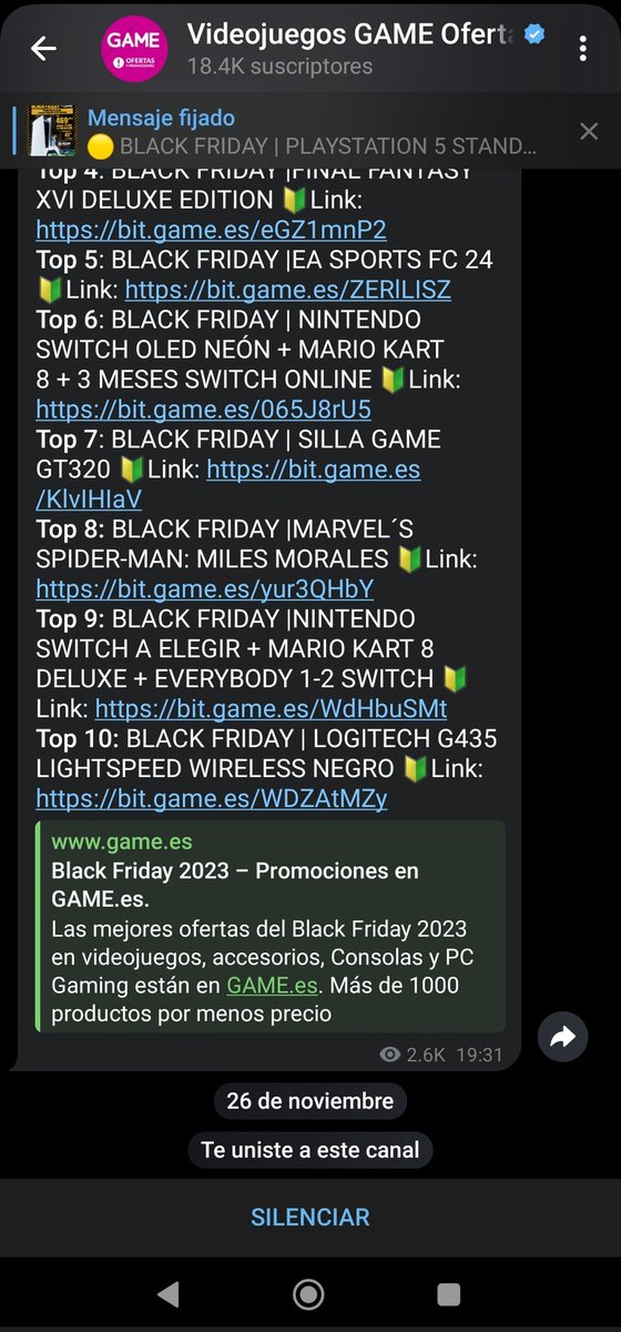 Darth_Baek's tweet photo. @VideojuegosGAME A ver si hay suerte #BlackFridayGAME https://t.co/95C2tKVl9z