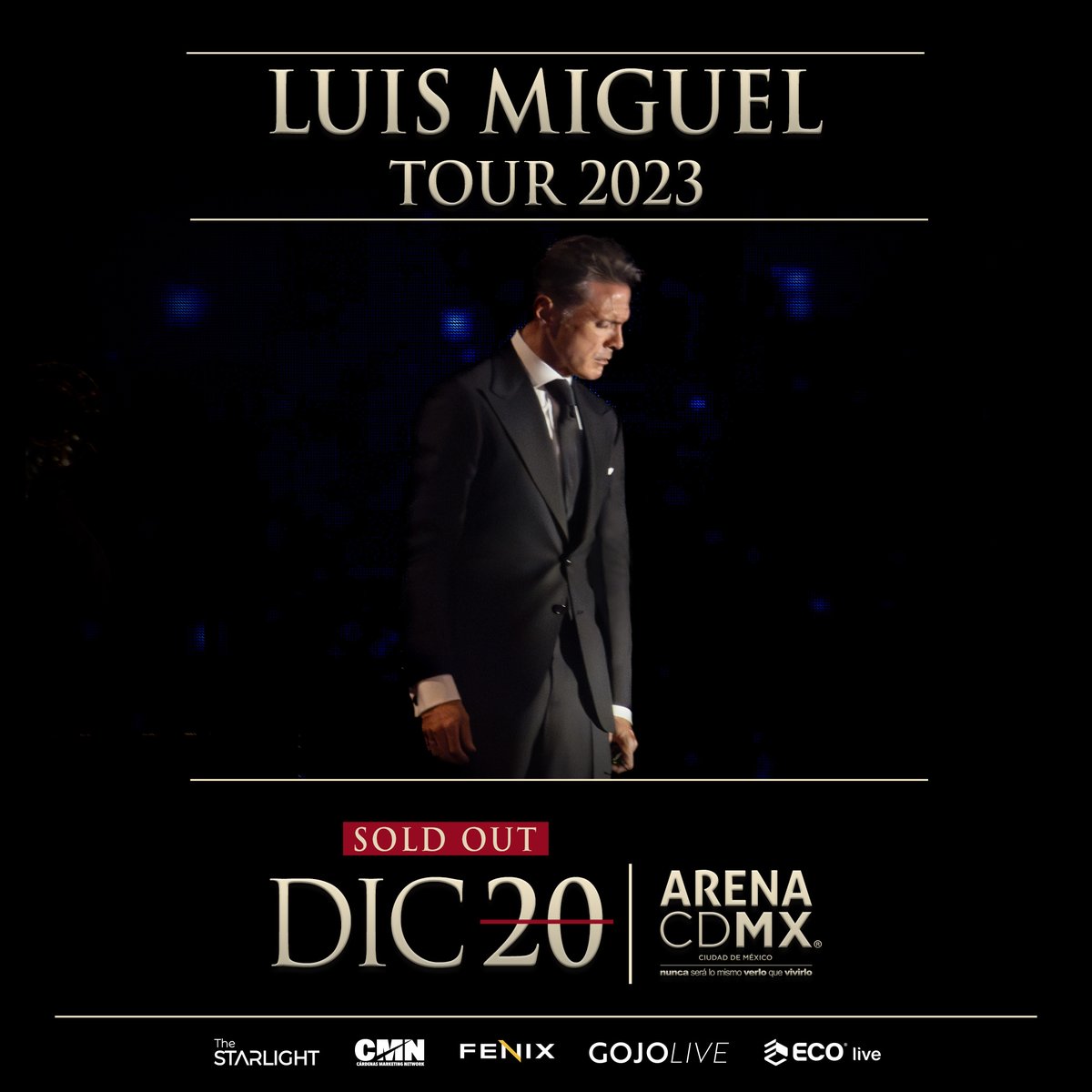 ArenaCdMexico's tweet photo. ☀️ De pronto flash… tenemos SOLD OUT ☀️ 

🤩 Gracias a todos ustedes “El Sol de México” @LMXLM lo ha vuelto a hacer teniendo SOLD OUT en su NUEVA FECHA este próximo 20 de diciembre en la #ArenaCDMX https://t.co/Wc8JJXOkHY