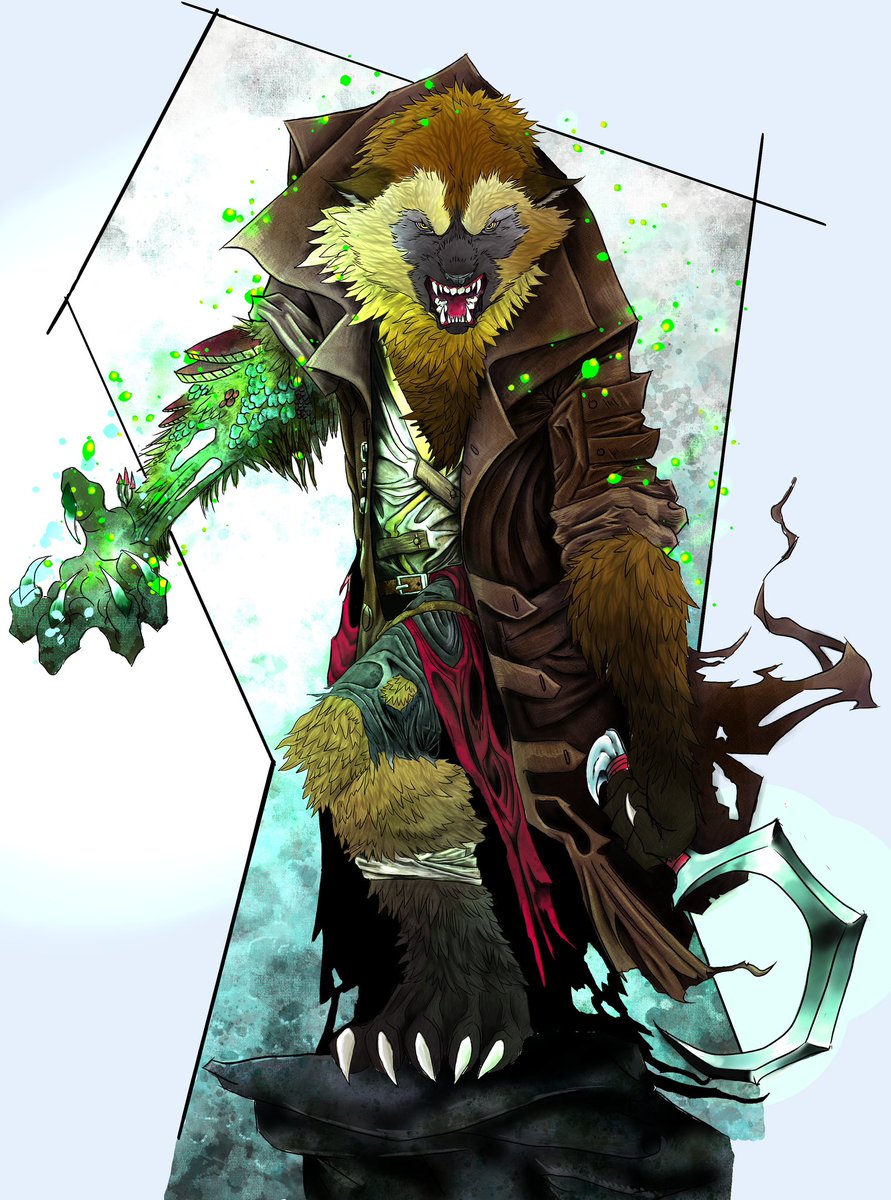 MarrokWolf's tweet photo. Bugbear spore Druid https://t.co/seDA1GY0L6