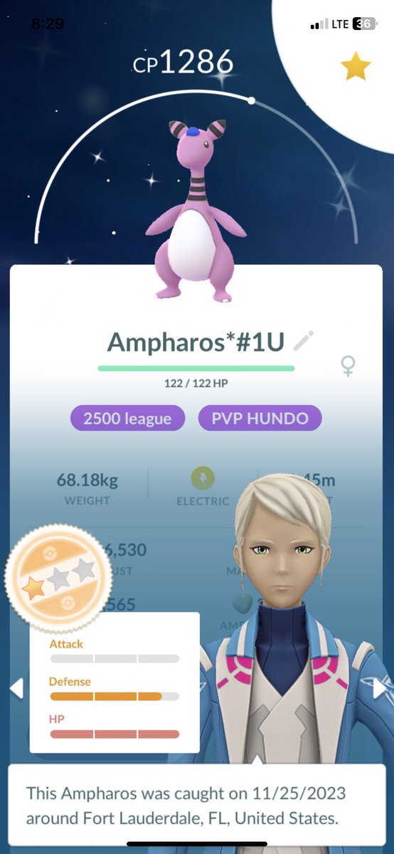derosamiked's tweet photo. Mareep Community Day!
I didn’t track a ton of my stats but I managed to grab 23 shinies.
I also got a SHINY RANK 1 AMPHAROS FOR ULTRA LEAGUE
otherwise known as a PVP SHUNDO hehehe
Also got a nifty 3 star shiny as well :-)
Definitely a success today!
#PokemonGO
#PVPSHUNDO https://t.co/mq3l1Gkioz