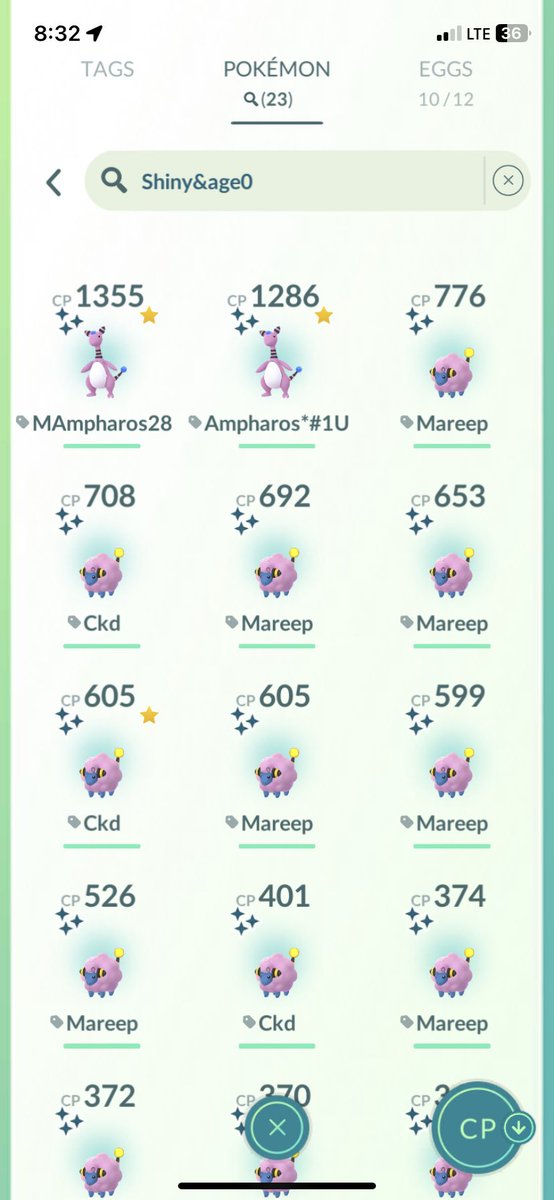 derosamiked's tweet photo. Mareep Community Day!
I didn’t track a ton of my stats but I managed to grab 23 shinies.
I also got a SHINY RANK 1 AMPHAROS FOR ULTRA LEAGUE
otherwise known as a PVP SHUNDO hehehe
Also got a nifty 3 star shiny as well :-)
Definitely a success today!
#PokemonGO
#PVPSHUNDO https://t.co/mq3l1Gkioz