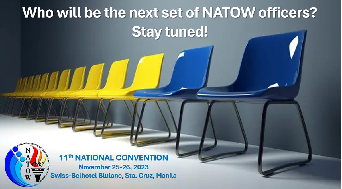 NATOWPhilippin1's tweet photo. Get ready to witness a thrilling showdown as the time draws near for the revelation of NATOW's next set of officers!

Keep your eyes locked on the horizon, for the election of NATOW's future leaders is just hours away. https://t.co/TAxGpKqkVv