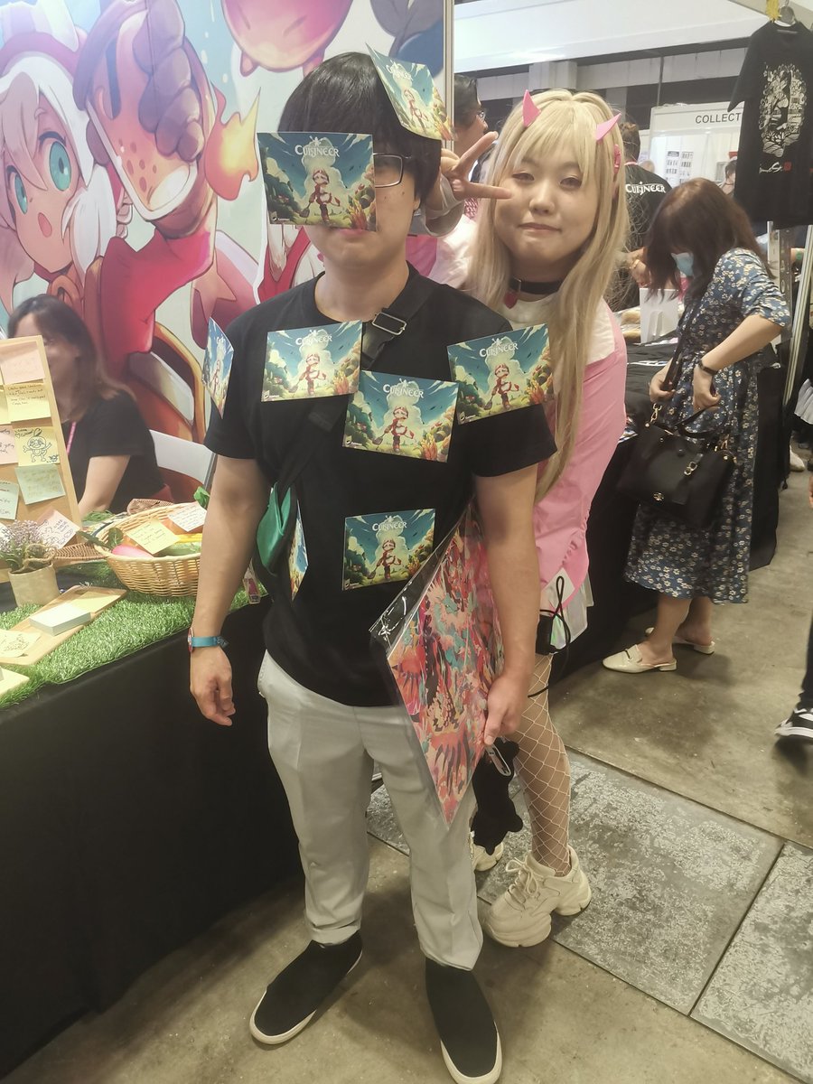 moscomuffy's tweet image. These are my interns. He is cosplaying as... The main menu.