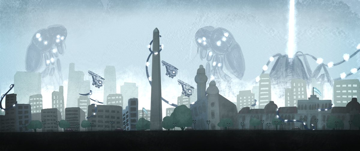 Natirupe's tweet photo. Argentina, Buenos Aires. Episode 2. @SUPERCuteAlien
Sketch
It's weird and exciting to make my country invaded
Es raro y super excitante hacer nuestro país invadido 😂😂
#indiegame #indie #indiegamedev #gamedev #unity2d #Argentina https://t.co/sO1pIor0PA