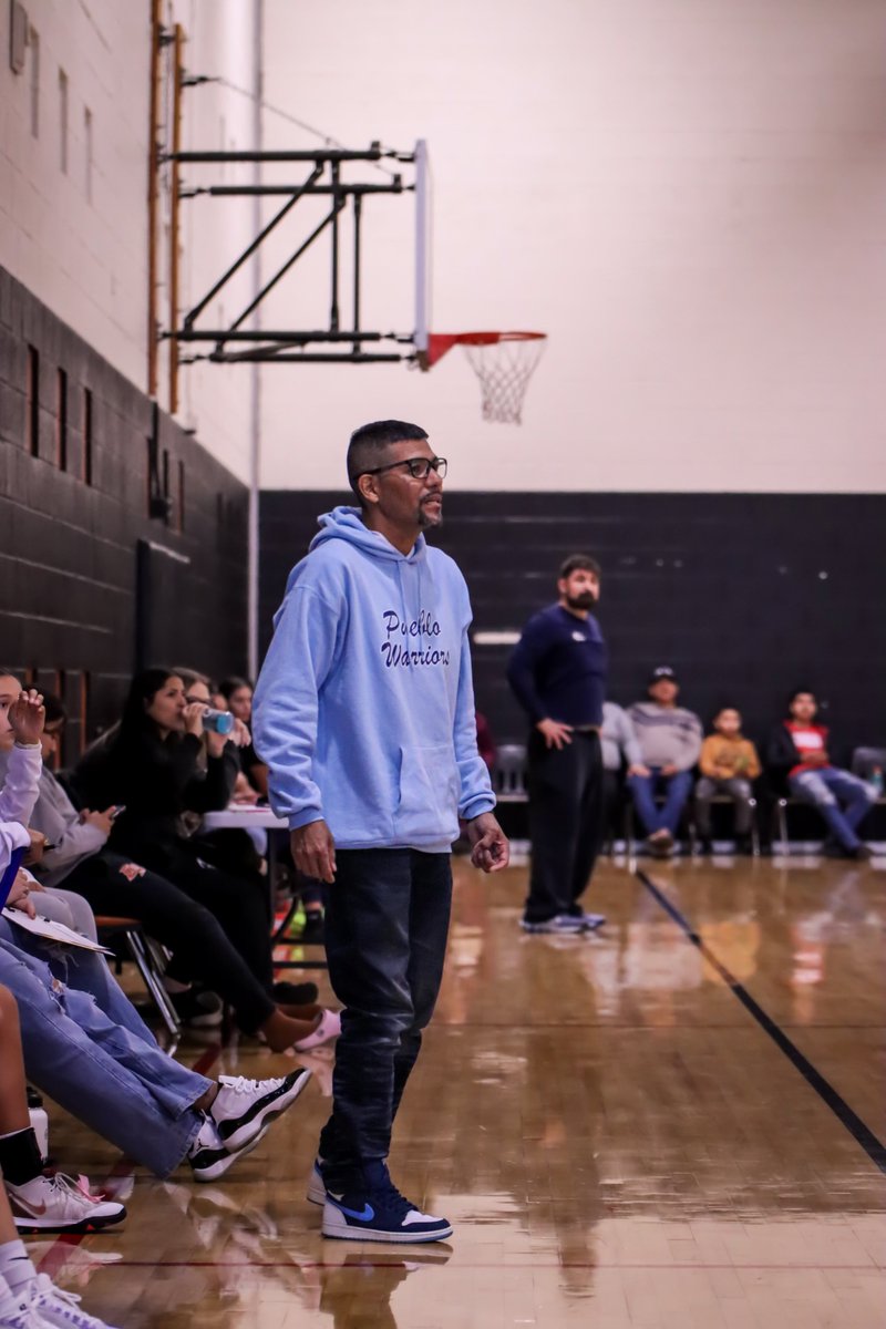 PuebloGirlsBB's tweet photo. #Congratulations to Coach Ismael Galindo for picking up his 200th Victory today! Warriors won 63-20 against Sierra Linda at Scorpion Shoot-Out. #SiSePuede 🏀 https://t.co/vZfGMDVDDk