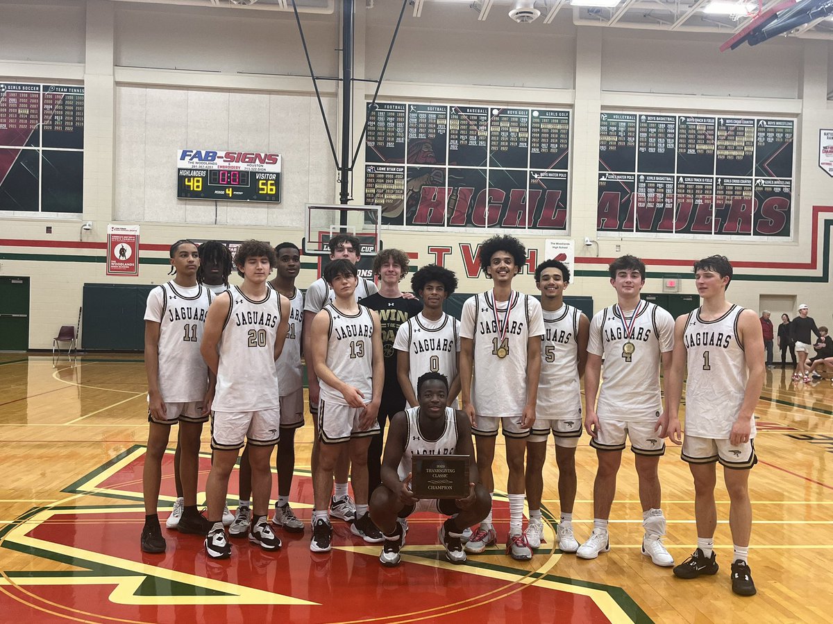 Bringing the 🏆 back to Buda for second year in a row.  Proud of the effort and ball movement this week!  Thank you to The Woodlands Basketball program for the hospitality! #WTD #1MORE