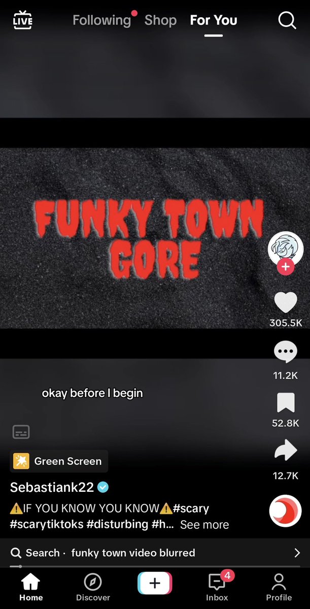 disintigrations's tweet photo. NOT FUNKY TOWN GORE GOING TIKTOK VIRAL LMAO https://t.co/BcfBoYmUYp