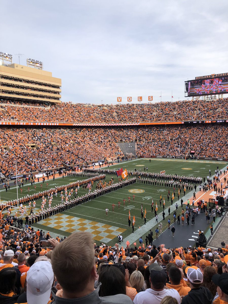Coach_Winstead's tweet image. Another great time in Neyland!! @ECCACoachDavis