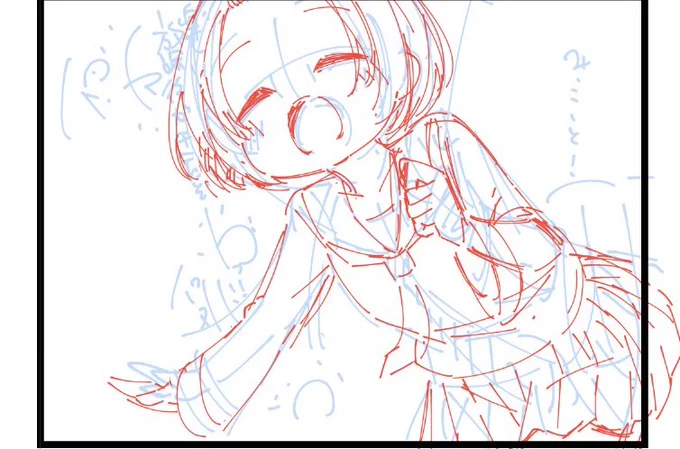 今回の新作に出てくるツンデレちゃんの友人です。明るめでちょいアホです。かわいいです。
#COMITIA #新刊 