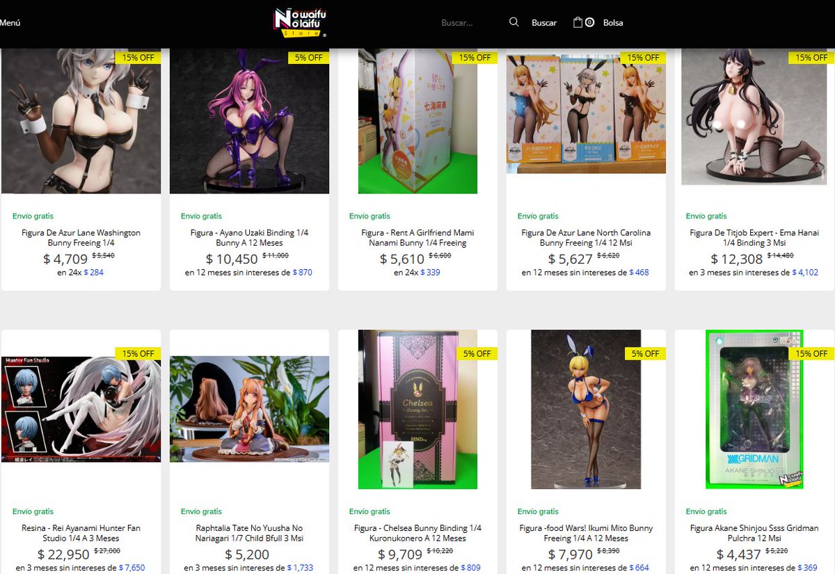 LaifuStore's tweet photo. https://t.co/3rnplEyTHe…
Llegaron las #WAIFUREBAJAS023
Aplican para todo nuestro #stock publicado en nuestro mercado shops!
Para transferencia, mandanos mensaje por messenger o por WhatsApp uwu: https://t.co/x9pIu48Qp2

Valido del 24 al 30 de noviembre.
#anime #BlackFriday https://t.co/BQKF1F9Bc4