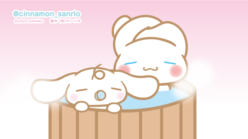 cinnamon_sanrio's tweet photo. 今日はいい風呂の日、なんだって！寒いから、お風呂でぽかぽかしてね。 https://t.co/IrqVEO5769