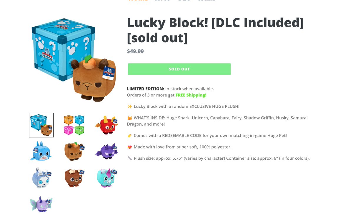 Lucky Block! [DLC Included] [sold out]