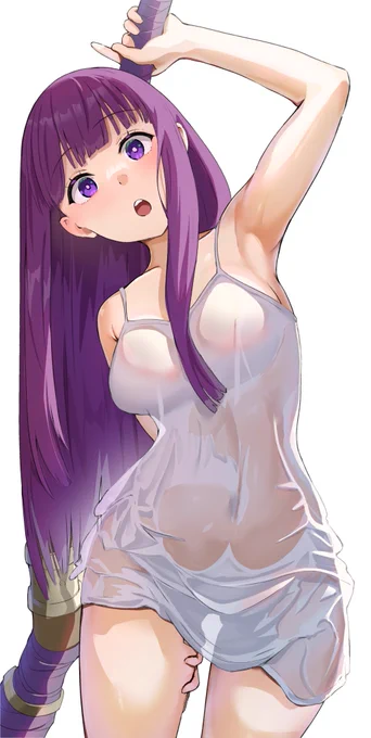 濡れフェルン #フリーレン 