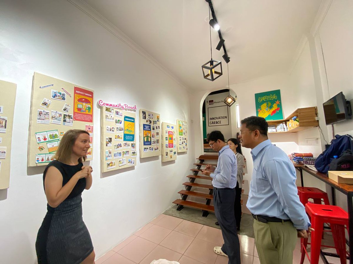 General_Dep_STI's tweet image. The @General_Dep_STI expressed a keen interest in forging collaborations and extending support to promote #Tech_Startups within the Kingdom of #Cambodia.   

Read full: linkedin.com/feed/update/ur…