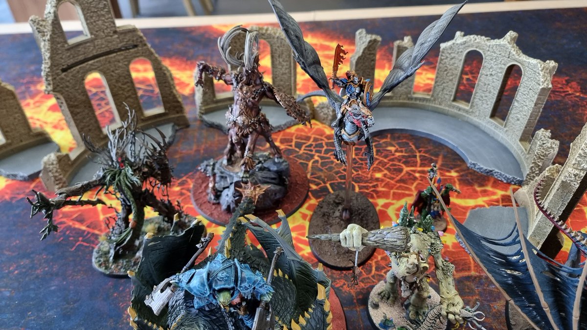 Measured Gaming Club Championships for 2023 is done and dusted! Congratulations to <a href="/JoelMcGrathMG/">Joel McGrath</a> on winning with his Stormcast!

Here are some snaps of all the generals entering the showdowns!

<a href="/greenraiderz21/">Michael Thomson</a> won 2-1 bracket with Morathi, while <a href="/vlossr/">vlossr_raptor</a> won the 1-2 with Kragnos!