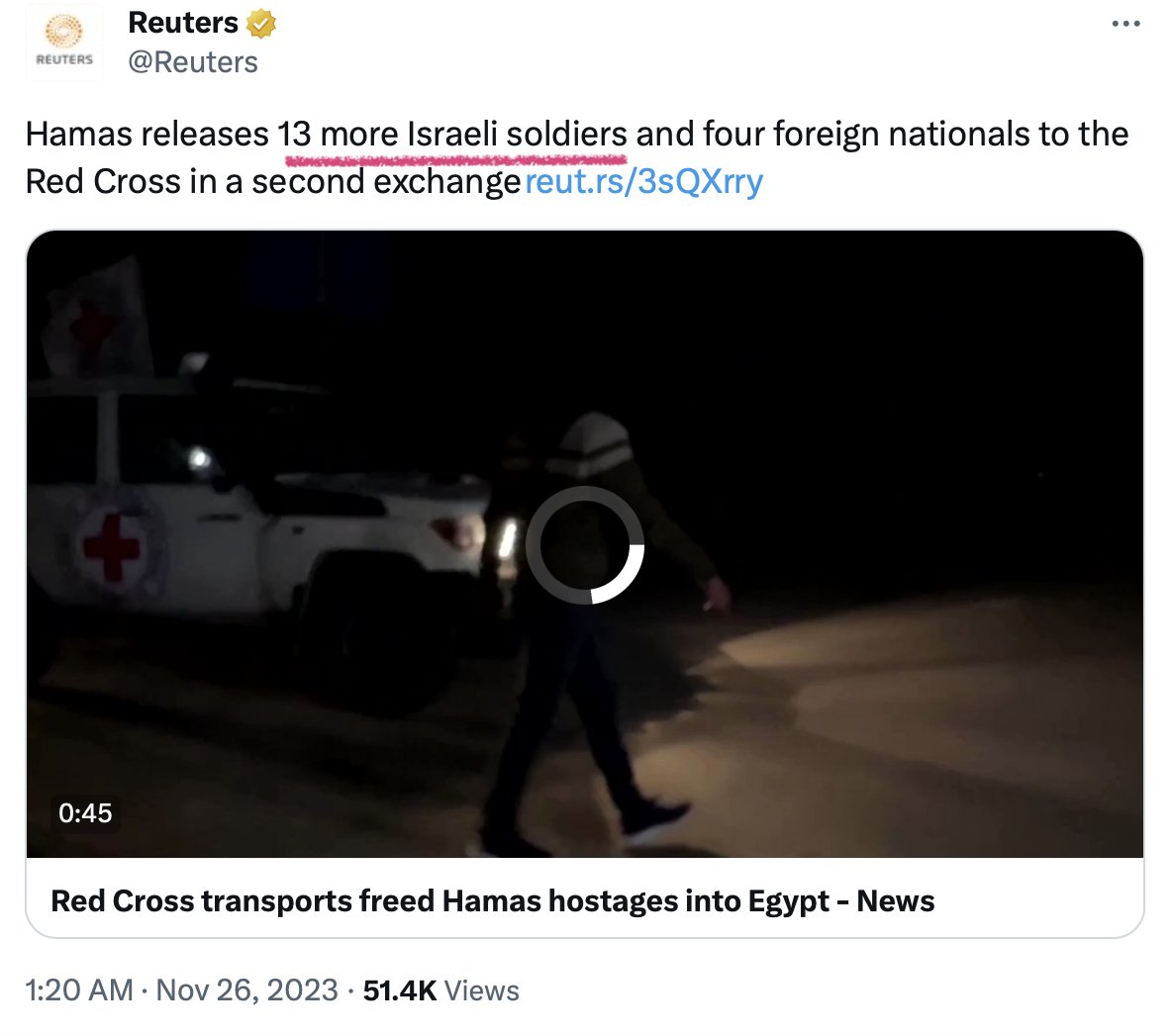According to Reuters, 4 year-old Israeli children are "soldiers" 🤯