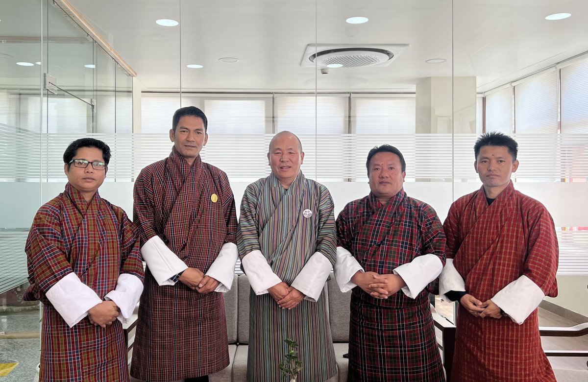 BTFEC's tweet photo. #BTFEC since its inception has provided over USD 32m for environmental conservation works in Bhutan in the form of grants. We would like to congratulate the recipients of our Small Grants: Namgyel Engineering College, Dagana Dzongkhag, Green Bhutan Corporation Limited & Songyala https://t.co/q9CsIa6yY4