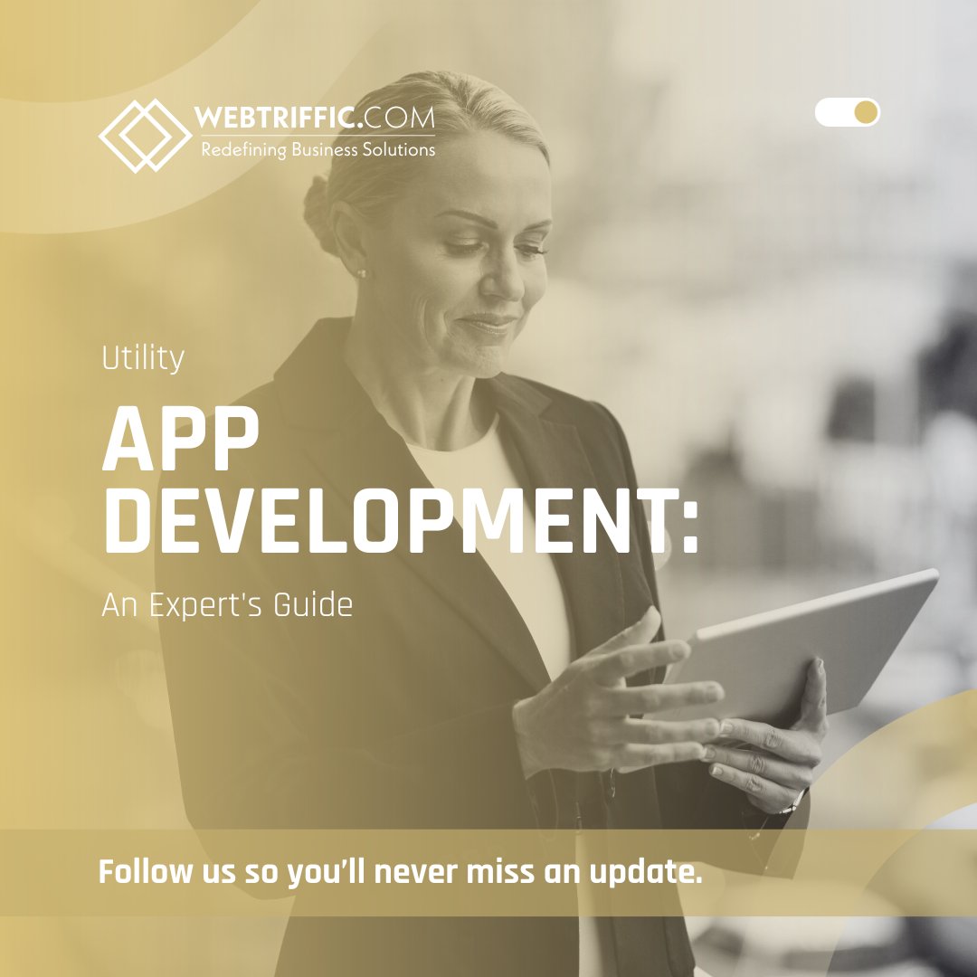 webtriffic's tweet image. Go beyond the surface! 💭 Dive into the basics of utility app development and think outside the box! 🤩 #utilityappdevelopment #mobileapps #androidapps #appdevelopment #uxdesign