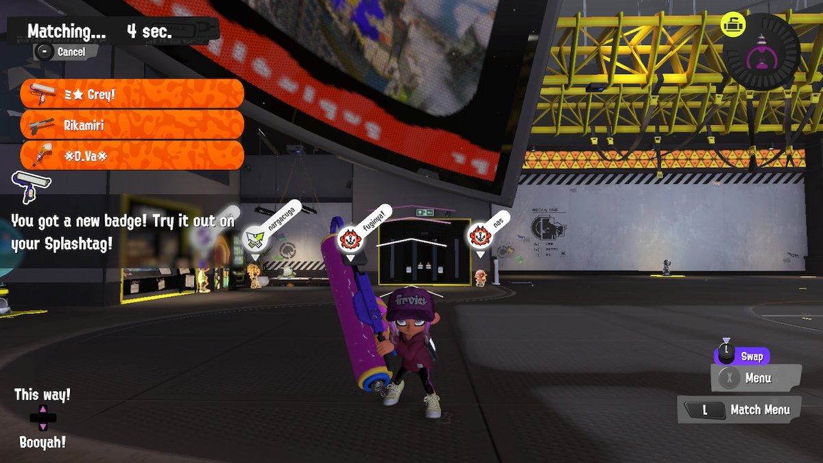 6reyyy's tweet photo. this tonight lol #Splatoon3 #NintendoSwitch https://t.co/3ouNgHPF6s