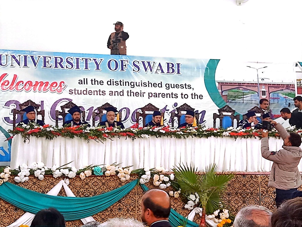 The Excellency 🎓
@SwabiUniversity 
@nasirjkhattak 
#Convocation
#universityofswabi
#swabiuniversity
#Nasirjkhattak