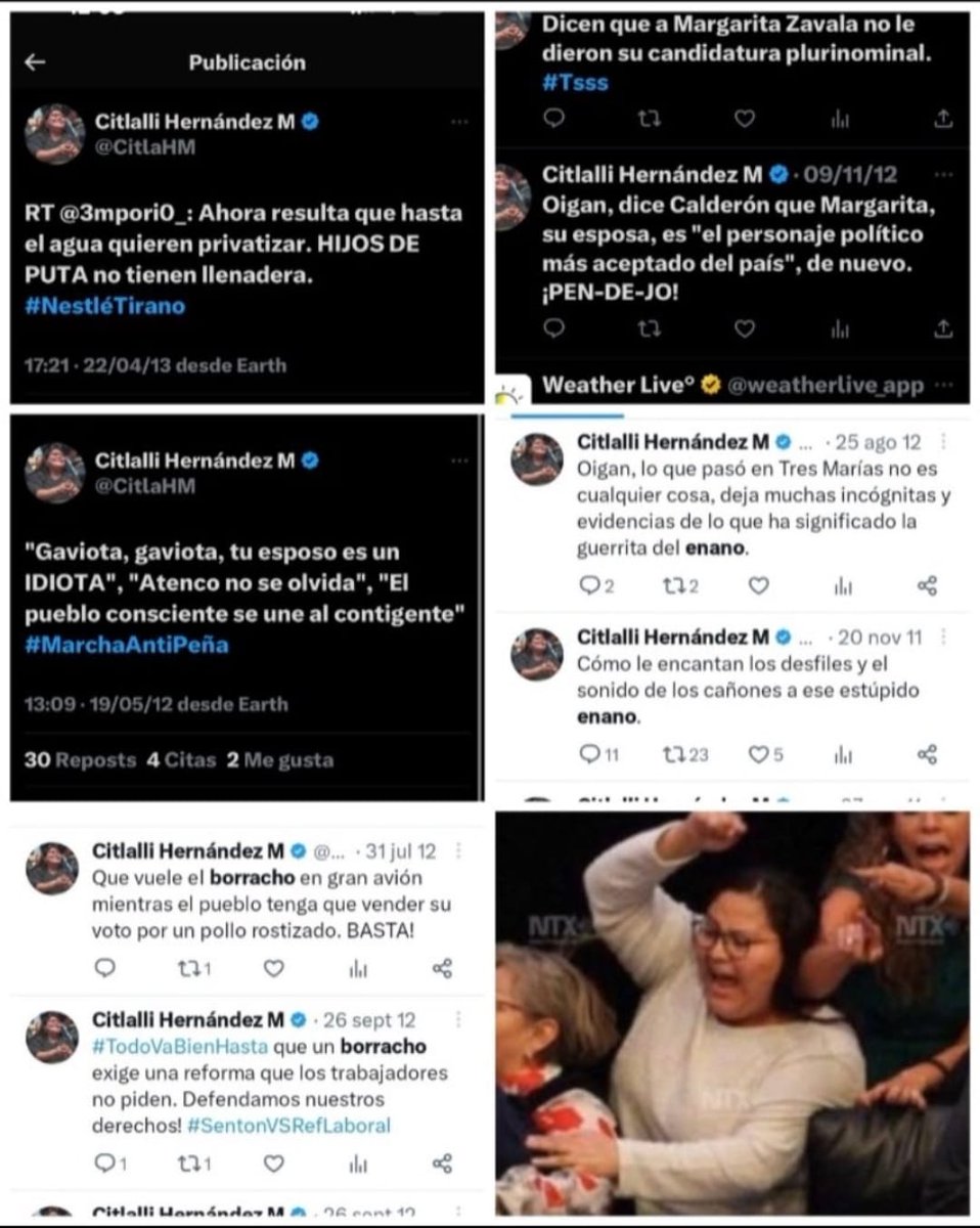 aboga_freestyle's tweet photo. CARTA A MARIANA RODRIGUEZ

@chavacanamayor no seas RIDÍCULA!

No soy partidario del señor @VicenteFoxQue ni de ningún partido político (porque todos son unos verdaderos parásitos), y mucho menos pretendo defenderlo. 

Solo quiero evidenciar lo patético, y prejuiciosos que se están viendo toda la bola de pendejos que te escriben como muestras de "supuesto apoyo" y de políticos, para sacar ventaja, pues SON ELLOS MISMO LOS PREJUICIOSOS Y TÚ MISMA la que le está dando la connotación que quiere al término "Dama de Compañía". 

El término "Dama de compañía" es muy subjetivo y eres tú y toda la bola de hipócritas lameculos y borregos que te escriben quienes le dan un significado peyorativo a conveniencia y tú misma para victimizarte y sacar provecho de la situación.

¿Ahora resulta que decir Dama de Compañía a alguien es el peor insulto, la peor ofensa y lo peor que le puedes decir a alguien? 

A tal grado que hasta se desgarran las vestiduras. ¡No puede seeer¡ !Le dijo Dama de Compañia!

Te estás victimizando a conveniencia y para manipular. Tienes siglos de no estar activa en #Twitter, pero casualmente hoy sí quisiste opinar y twitear a Fox. 

Tú misma te has dirigido a otras mujeres como MUJERZUELAS. Y ahora resulta que leer que te digan "Dama de Compañía" te afecta y según tú es la peor ofensa. 

Te recuerdo que ha sido tu marido @samuel_garcias quien te ha llamado piruja!, facilota!, y quien te ha demostrado verdaderos actos de violencia.

¿Qué sigue? ¿Caballero de compañía también lo es o lo será (violencia)?

En verdad, ¡¡NO SEAS Y NO SEAN RIDÍCULOS!! 

Es increíble el nivel de ESTUPIDEZ al que hemos llegado como sociedad. Literal, parece 1984 de Orwell, no puedes opinar, porque ya todo es ofensa porque así se los ha hecho creer un Estado adoctrinador sobre "lo políticamente correcto" y porque inmediatamente ya tienes a un Estado censurador con sus pendejadas de crear más y más instituciones de "supuesto apoyo" a la mujer contra la supuesta "violencia de género", que no sirve y hay evidencia de que no ha servido para ni una chingada más que para buscar hacer más grande al Estado y así poder seguir mamando del erario. 

Y ya tenemos a un sociedad con ciudadanos verdaderamente estúpidos, con gente que ya no razona, el nivel reflexivo de las personas se perdió, no cuestiona, no ve más allá, cree cualquier cosa que le dicen, y como viles animales solo se dejan llevar por emociones.  

Hoy tenemos un Estado que te dijo que:
Matar la vida humana en gestación estaba bien, y lo creíste. Pero que la pesca deportiva está mal, porque el pescadito siente y hoy te indignas si alguien "lastima" la boquita de un puto pez, pero matar la vida humana en gestacción, no.

El Estado te hizo creer que un hombre puede "transformarse" en mujer y una mujer, en un hombre. Y lo creíste. 

El Estado te dijo que los niños tienen el derecho y la madurez necesaria como para decidir cercenar sus genitales si se sienten de un sexo distinto, pero eso sí, no tienen la madurez como para votar o el derecho de comprarse una cerveza y le creíste.

¿En verdad no ven lo que han permitido tener?

1. Un Estado con políticos que se encarga de decirte qué es lo que si puedes decir y pensar y qué no (te censura, te castiga, te controla), y
2. Una sociedad de idiotas adoctrinados que lo secundan (toda la bola de pendejos que ya te piden que denuncies a Fox).

Decirte #DamadeCompañía no es ningún puto insulto y no es violencia. La connotación se la estás dando tú. ¿Te sientes "ofendida"? Es tu problema. Manéjalo. 

Eres responsable de tus emociones, de tus INTERPRETACIONES. No los demás. Sé adulto, compórtate como adulto, no como niña chiflada y berrinchuda. 

Tenemos una sociedad cada vez más infantilizada. Jústamente, las redes sociales para eso tienen bloquer personas, dejar de seguir, silenciar. Porque tú eres el dueño de lo que permites ver, escuchar, seguir, dejar entrar en tu vida. Se llama LIBERTAD. Un principio que el Estado actual no quiere que tengas.

¿Ahora vas a buscar censurar y que se sancione a Fox? ¿Y luego quien seguirá? ¿Cuál será el límite de lo que es una ofensa o de una palabra que "te violenta"?

Las palabras no pueden ser motivo de castigo en las instituciones. ¿Quién define lo que es realmente una ofensa, quién define lo que es "sentirse ofendido o violentado con una palabra"? Es una reverenda pendejada.

Es increíble el nivel de estupidez en que vive la sociedad, que ya estamos al grado de tampoco ya no poder hacer o decir algún chiste porque cierto sector de idiotas se sienten los jueces y policías del pensamiento y de las redes, se hacen los ofendidos y como borregos adoctrinados, han buscado censurar a los comediantes, como llegó a pasar con el comediante @franco_esca que quisieron funarlo, o como el comediante @LordMarcoPolo que tuvo que salir a dar una disculpa pública porque la prostituta de la política de @claraluzflores lo denunció. ¿Para allá vas tú, como dama de compañía de Samuel?

Y qué decir de la cenadora🐷 @CitlaHM, otra que también, al igual que tú, se hace la víctima y la ofendida para sacar ventaja y joder a los ciudadanos desde las instituciones. 

Cuando sabemos que ella es más corriente que cualquier torre de alta tensión, y se sabe que, desde sus inicios ha sido de lo más vulgar expresando gran cantidad de insultos a hombres y mujeres que no comulgan con su secta del @PartidoMorenaMx  y los otros tantos que también ha expresado al Sr. Ricardo Salinas, en donde buscó censurarlo y que fuera sancionado. 

Y ahora también buscando una ley que censure y sancione a todos los ciudadanos que "le digan cosas". #LeyMarrana. Avientan la piedra y esconden la mano. PATÉTITO!! y sobre todo PELIGROSO para la sociedad permitir ese tipo de control y darle ese poder al Estado.

Literal, estás como el @IMPI_Mexico con sus "interpretaciones" con gente verdaderamente incompetente y con un rebaño de pendejos que no tienen el conocimiento mínimo jurídico y por ello, al día de hoy, tienen detenido el registro de la marca #Gobiernicolas al Sr. @RicardoBSalinas porque dice el #IMPI que supuestamente la palabra GOBIERNICOLA es una "ofensa a los políticos", cuando realmente el término gobiernicola NI SIQUIERA EXISTE, Hazme el chingado favor! 

Y ahora el Señor, tener que pagar abogados porque tenemos un gobierno con instituciones, servidores públicos y políticos de cuarta que no saben hacer bien su puto trabajo. 

O son imbéciles (porque son los mismos del IMPI quienes están dando significado a la palabra Gobiernicola) o probablemente tienen órdenes del KKs @lopezobrador_ para ponerle trabas tanto a él como a los ciudadanos y así, una vez más, tener el control sobre nosotros. 

Exactamente tú haces lo mismo... Tú le estás dando el significado que tú quieres a DAMA DE COMPAÑIA. Tú estás interpretando lo que quieres, para sacar ventaja.

Es lamentable y sobre todo, peligroso tener gente incompetente que censura y que no sabe hacer su trabajo en el Estado, porque retrasan el crecimiento de la sociedad, es peligroso lo que estás haciendo (hacerte la víctima para manipular a conveniencia) y más desde la política.

¿Es ese el gobierno que se espera con Samuel si llegara a la Presidencia?

¿En serio no lo ves... no lo ven? 

Peligrosísimo lo que está haciendo el Estado y gobierno de Lopez Obrador a través de sus distintas instituciones buscando censurar cada vez más al ciudadano y tener cada vez más control sobre él, lo que haces tú, y lo que siguen haciendo todos los políticos. 

Ni hablemos de los prostitutos de la comunicación y los medios, que gran ingerencia tienen también para adoctinar a la gente borrega y manipulable.

Con tanto pendejo que no ve más allá ""de sus narices", ciertamente tenemos el gobierno que merecemos. 

“La tolerancia llegará a tal nivel que las personas inteligentes tendrán prohibido pensar para no ofender a los imbéciles”. -Fiódor Dostoyeski.
