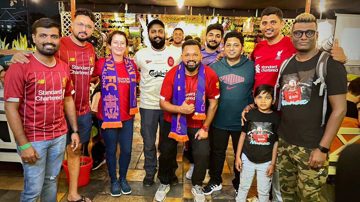 Liverpoolpune's tweet photo. Massive thanks to all those who joined us for the screening last night. #OlscPuneScreening ๐ค
Man City A | 25th Nov
#olscpune #olscpunescreening #liverpoolpune #lfc #lfcfamily #liveproolfc #lfcindia #liverpool #weareliverpool #YNWA https://t.co/U1FaA0Y9VB