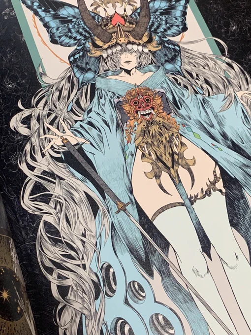 #ILST2024 『ILLUSTRATION 2024』の献本を頂きました  昔からの夢だった本に載る日が来るとは…。本当にありがとうございます。  こちら12/6に発売となります