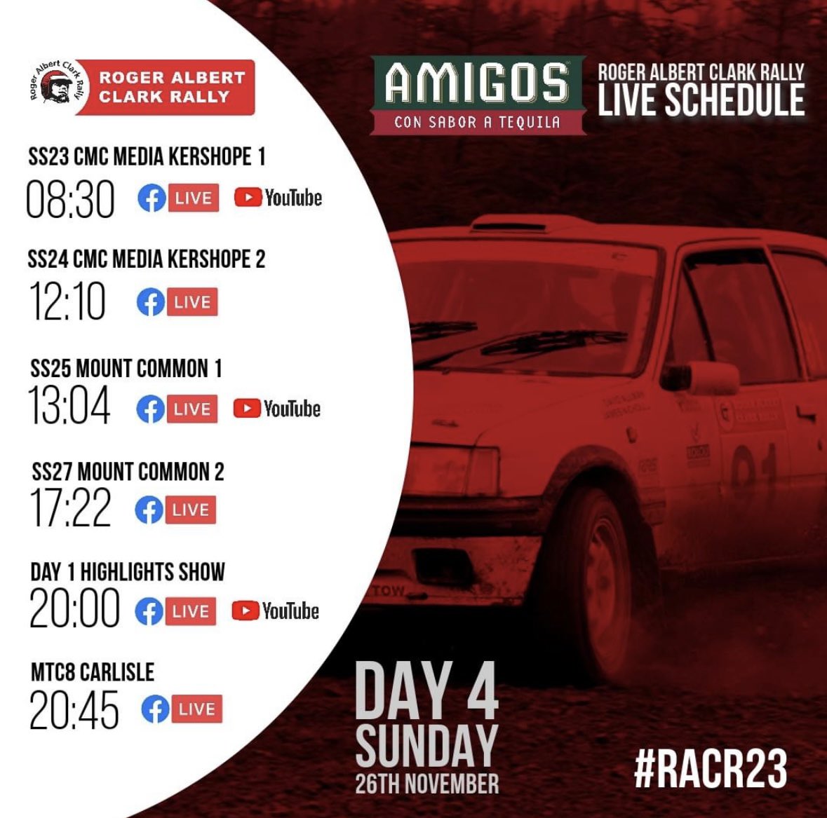 OliverSolberg01's tweet photo. From day to night! 👀

We are ready for Day 4 of the iconic @RACRMC Rally! 🤩
It looks like it is going to be another very, very cold start so should make for another interesting morning 😅🤙 https://t.co/U2T1hpONU6