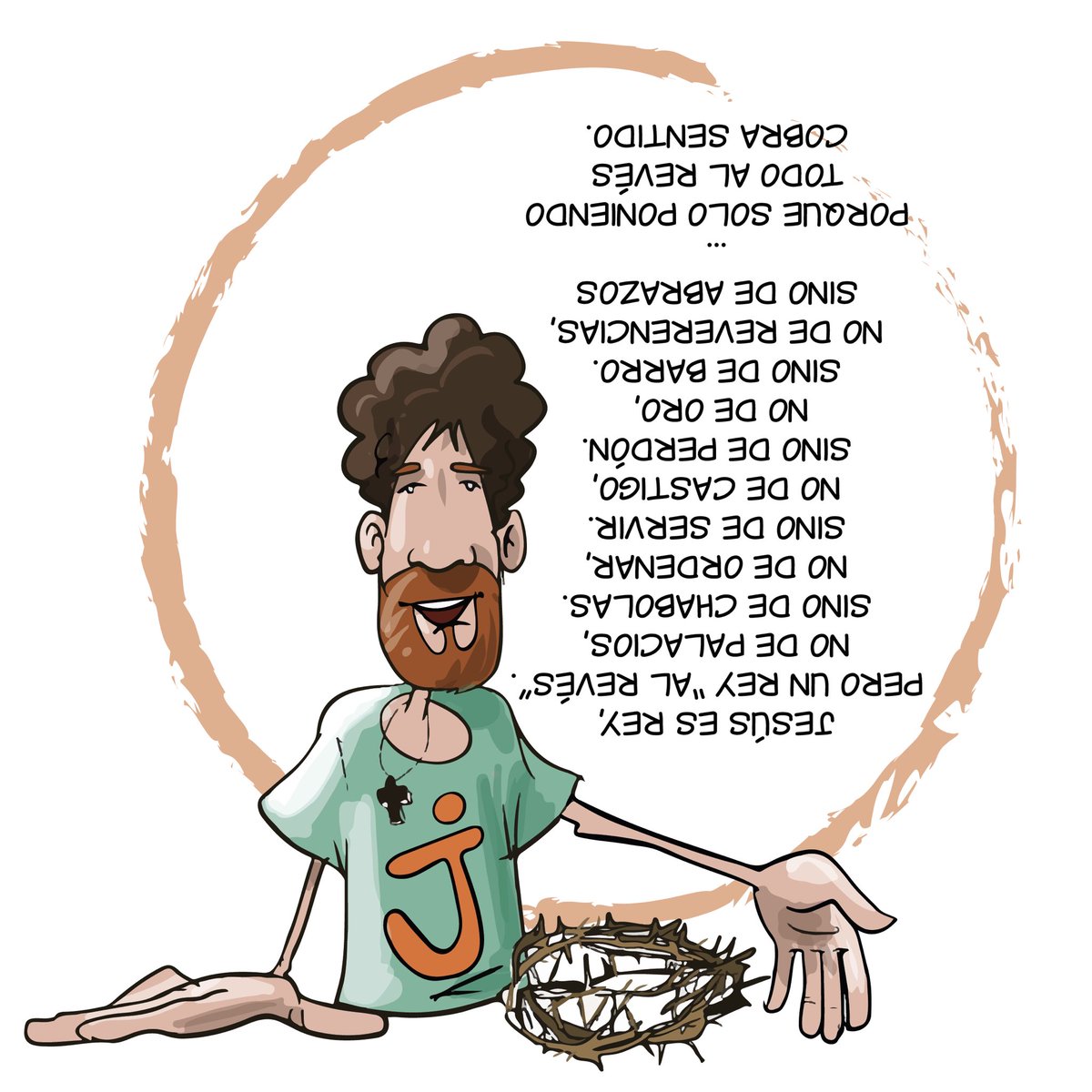 @eljartista 168, 334 …#EvangelioDelDia #CristoRey #compArte #Ama #evangelio #GodIsGood #mercachifles #nuevaevangelizaccion #Cambiaelmundo #NuevaIglesia #ElSoploIlustrado <a href="/ReligionDigit/">Religión Digital</a>