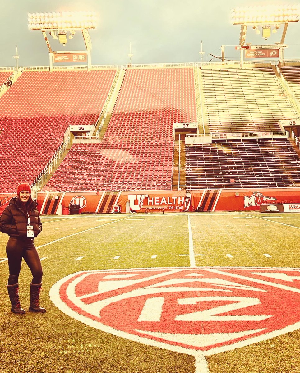 Paying my respects. Nothing but 🫶🏽 for the adventure that was #Pac12FB. 

#GoUtes