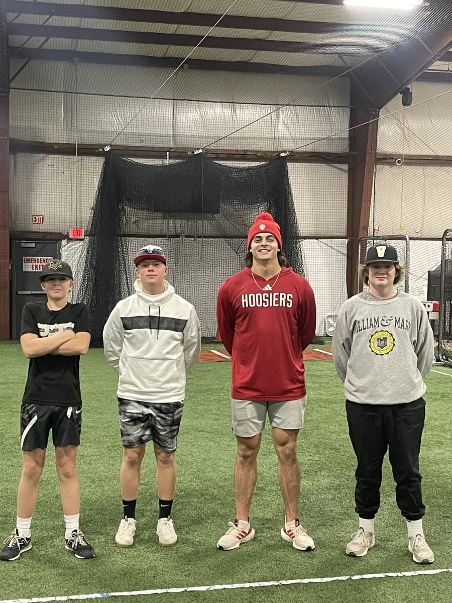 Fun time getting these dudes together tonight to get some swings in and compete a little bit.  New PRs were earned 🔥<a href="/Jackson_herrin/">Jackson</a> <a href="/PDouglas_MV/">Preston Douglas</a> <a href="/dj_thornburg/">dylan💎</a> <a href="/jakestadler33/">Jake Stadler</a> <a href="/iubase17/">iubase.com</a>