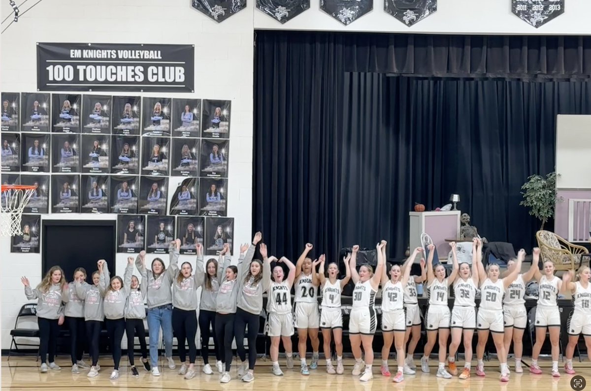 EMWomensBB's tweet photo. Great to get the season rolling with our Jamboree game against @JohnsonBrockGBB .  Great competition against a great team.  Excited to tip it off on Thursday. https://t.co/bdcilknUZy