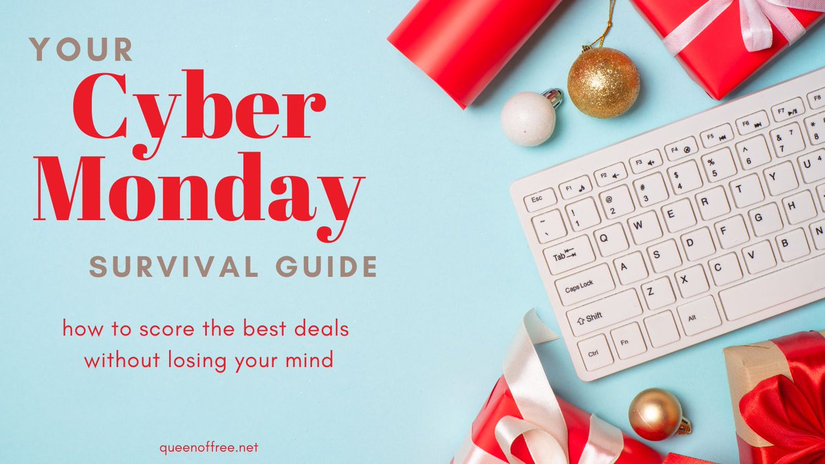 This morning on <a href="/WTHRcom/">WTHR.com</a>, I'm getting you ready for #CyberMonday2023. Tune in or stream at 745 AM. Read my favorite tips here: queenoffree.net/2023/11/cyber-…