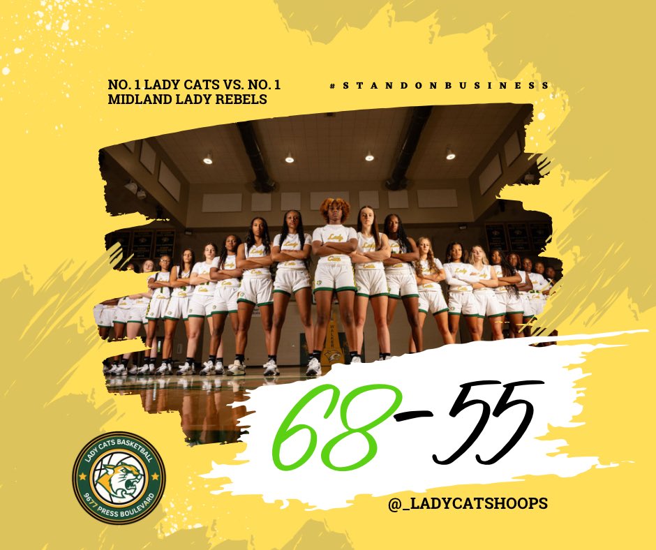 Coach Chris (@coachcprice) on Twitter photo <a href="/_LadyCatsHoops/">Walker Hoops</a>. Sharpie.
3️⃣-1️⃣ (0️⃣-1️⃣ Out of State)
Next Game
📅Monday, Nov. 27th, 2023
🆚 Central Catholic
⏰ 5️⃣:3️⃣0️⃣pm
🏟️ "The Den"
#LadyCatsLoading #9677PressBlvd #StandOnBusiness <a href="/_LadyCatsHoops/">Walker Hoops</a>. Sharpie.
3️⃣-1️⃣ (0️⃣-1️⃣ Out of State)
Next Game
📅Monday, Nov. 27th, 2023
🆚 Central Catholic
⏰ 5️⃣:3️⃣0️⃣pm
🏟️ "The Den"
#LadyCatsLoading #9677PressBlvd #StandOnBusiness