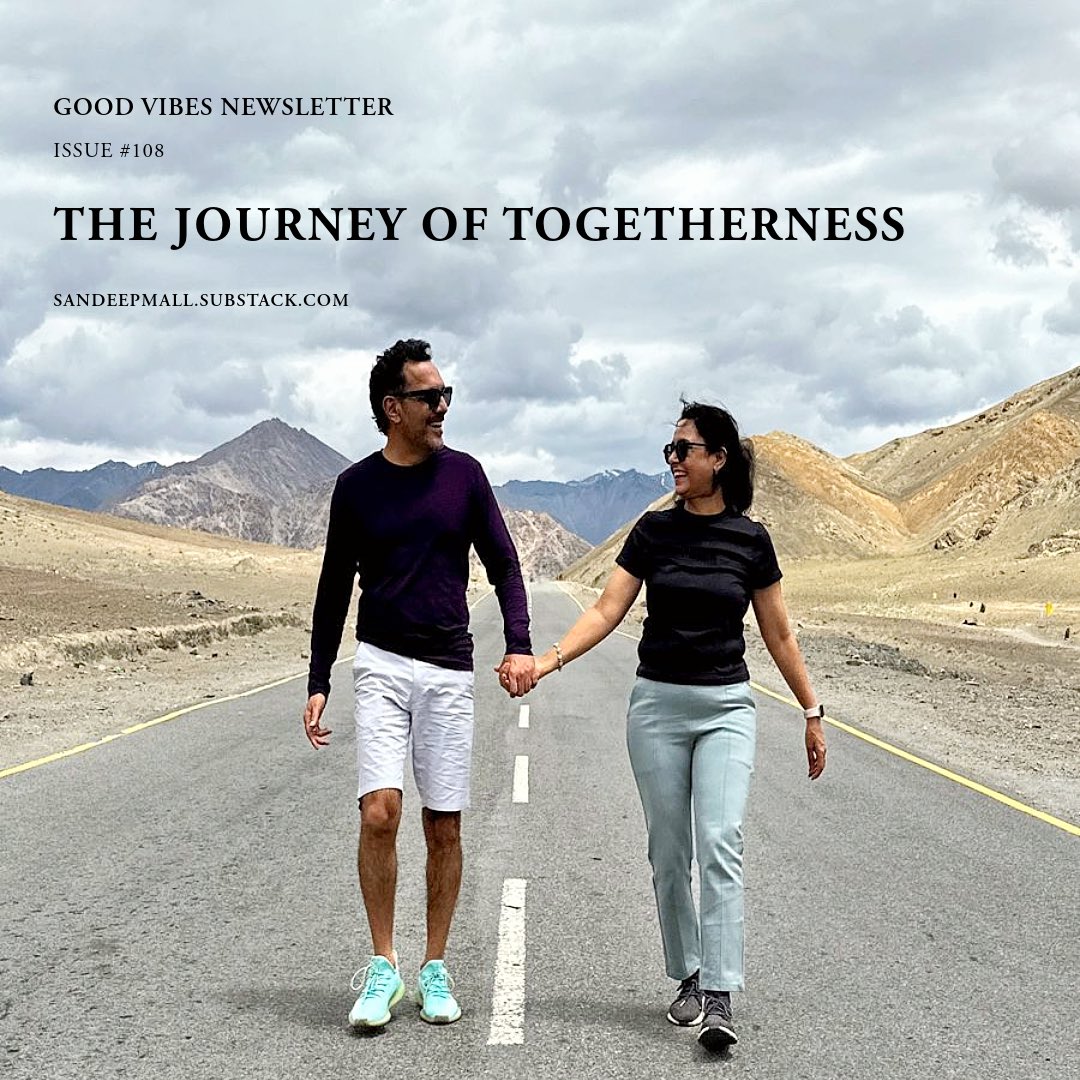 SandeepMall's tweet image. Join us in reflecting on the beautiful journey of marriage. From embracing realities to cherishing little moments, here are some lessons that turned our tale into an utterly delightful adventure. open.substack.com/pub/sandeepmal…
#goodvibeswithsandeep