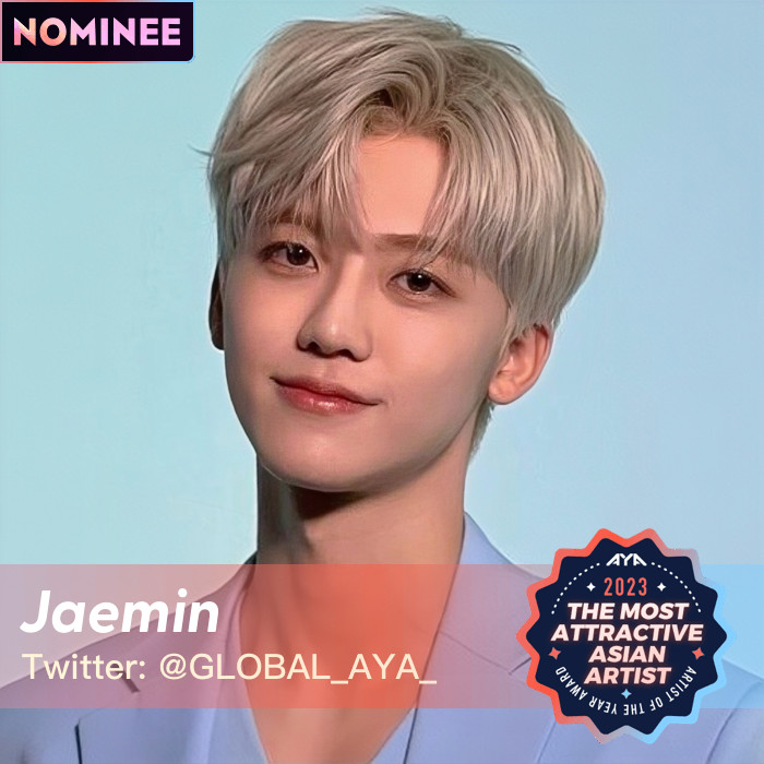 jjarchiv's tweet photo. [Twitter Event] Vote for #JAEMIN for 2023 The Most Attractive Asian Artist on AYA 🌟

👉Voting Link: https://t.co/J4nslCpNY5

🏆1k repost = 2000 tickets
🏆2k repost = 5000 tickets

#재민 #NCT재민
#ARTISTOFTHEYEARAWARD https://t.co/r5egRKKtCL
