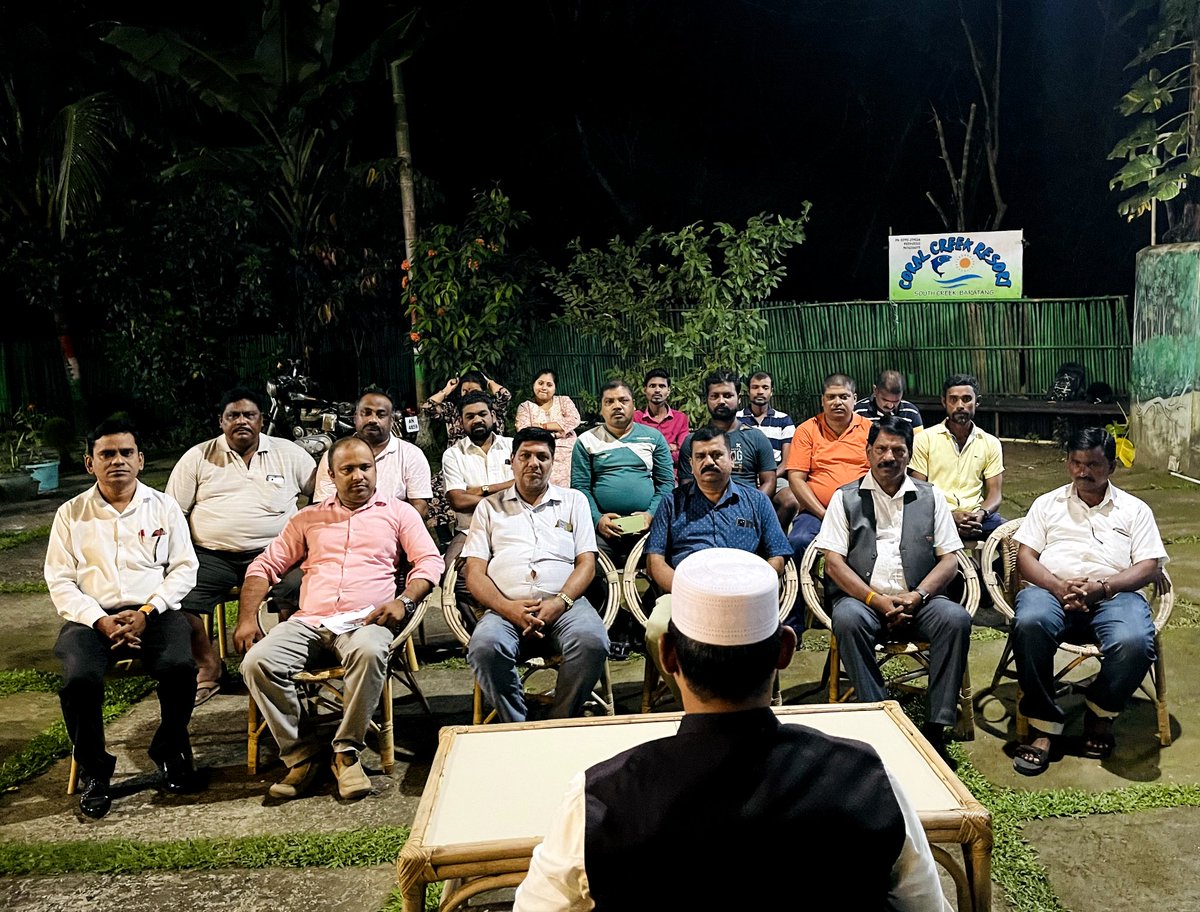syedibrahimbabl's tweet photo. #Mayabandar district #Baratang_Mandal in #Andamannicobar is 70% Minorities populated constituency which is current @INCIndia ruling area but the members of Congress party today joined @BJP4AnN for the betterment of minorities program we'll organised by  @BJP4AnN @BJPMinMorcha leaders.
@BJP4TamilNadu @blsanthosh @annamalai_k @JamalSiddiqui_
